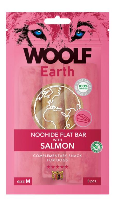 Woolf - Noohide Laksfilet 3 stk 14 cm