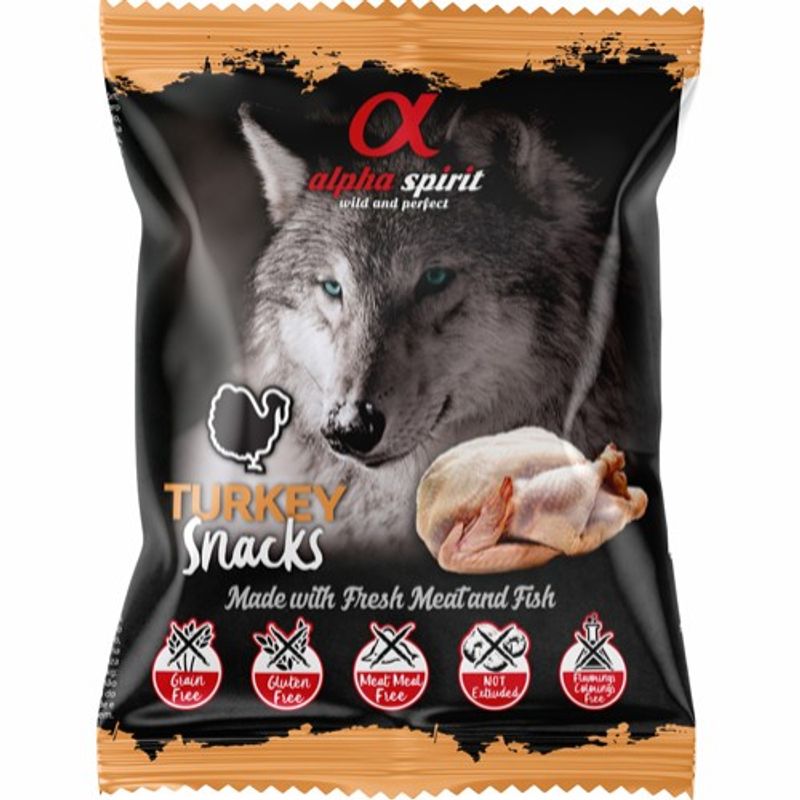 AlphaSpirit Turkey Snack 50g