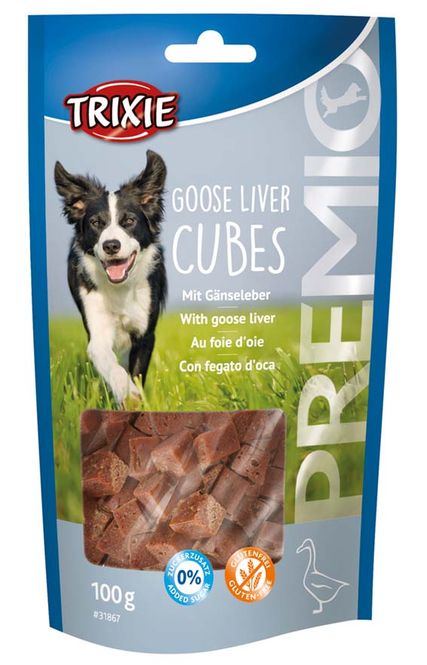 Hovedbilde Premio Goose Liver Cubes 100g