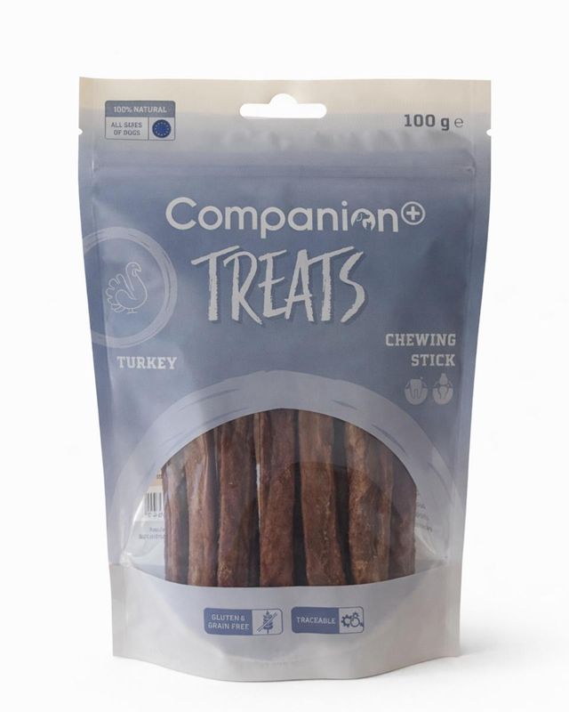 Companion+ Turkey Chewing Sticks 100g