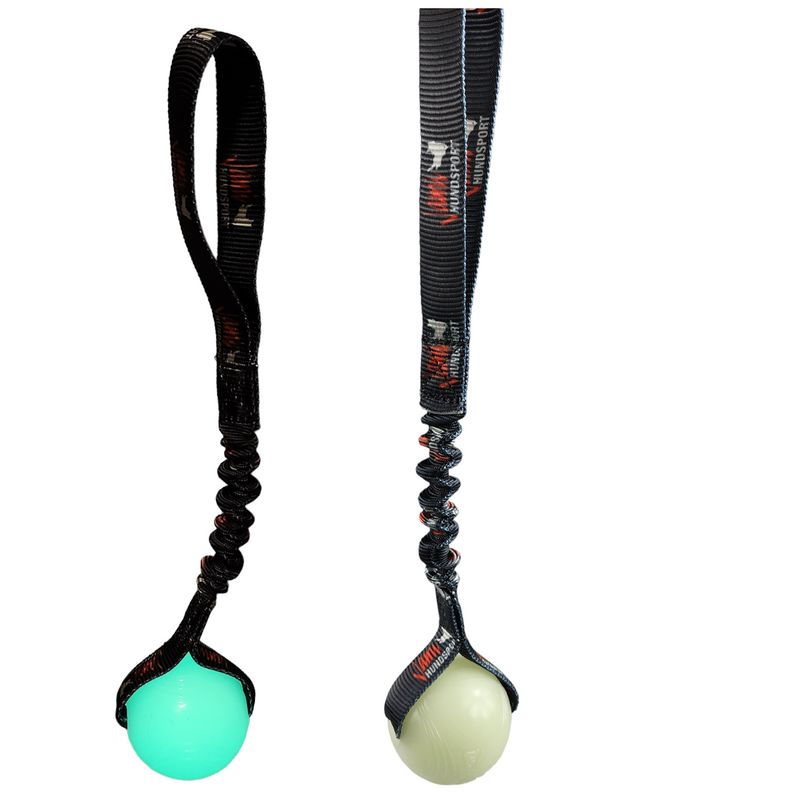 Lysende ball med expander