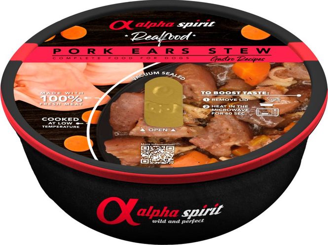 Hovedbilde AlphaSpirit Real Food Pork Ear Stew 280g