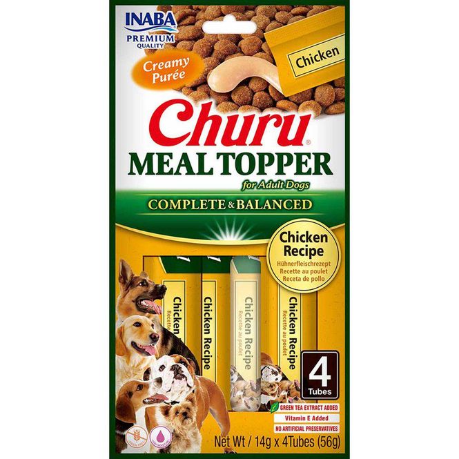 Hovedbilde Churu Dog Meal Topper Chicken 4pk