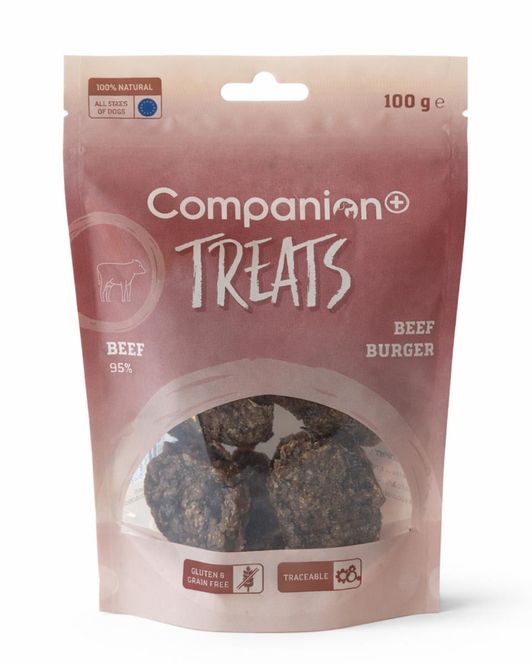 Hovedbilde Companion+ Beef Burger 100g
